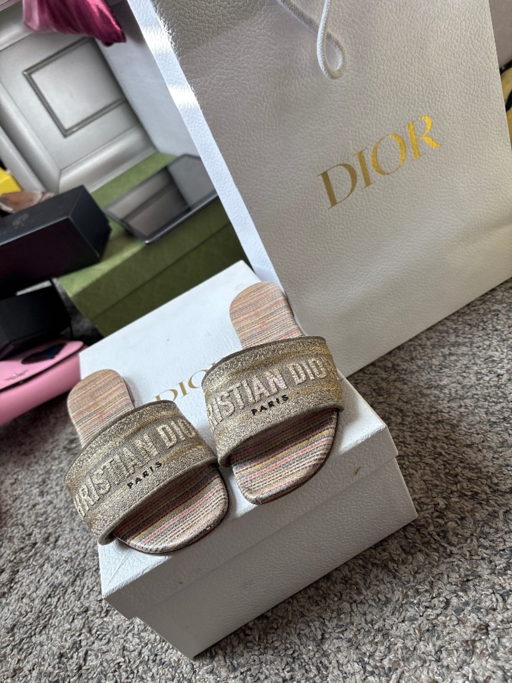 Dior dway slides